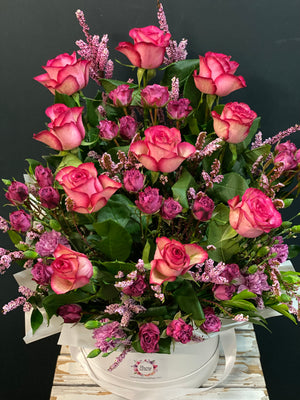Beautifully Pink Roses $85  - $129.00
